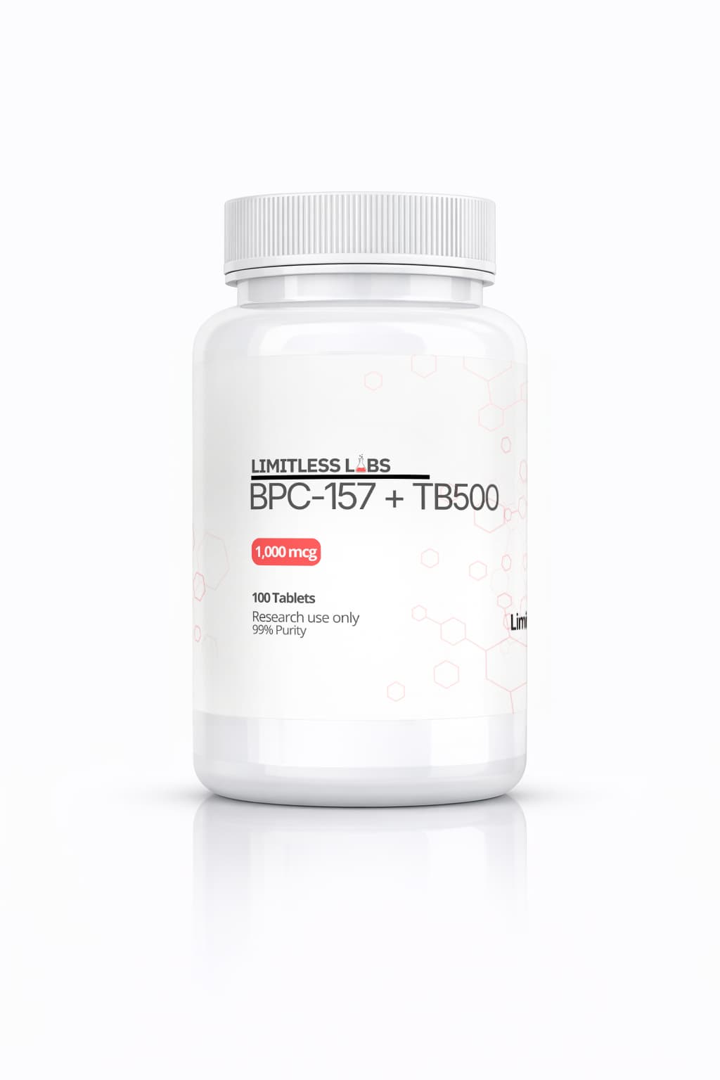 BPC-157 + TB-500 Oral Blend 1000mcg x 100 tablets