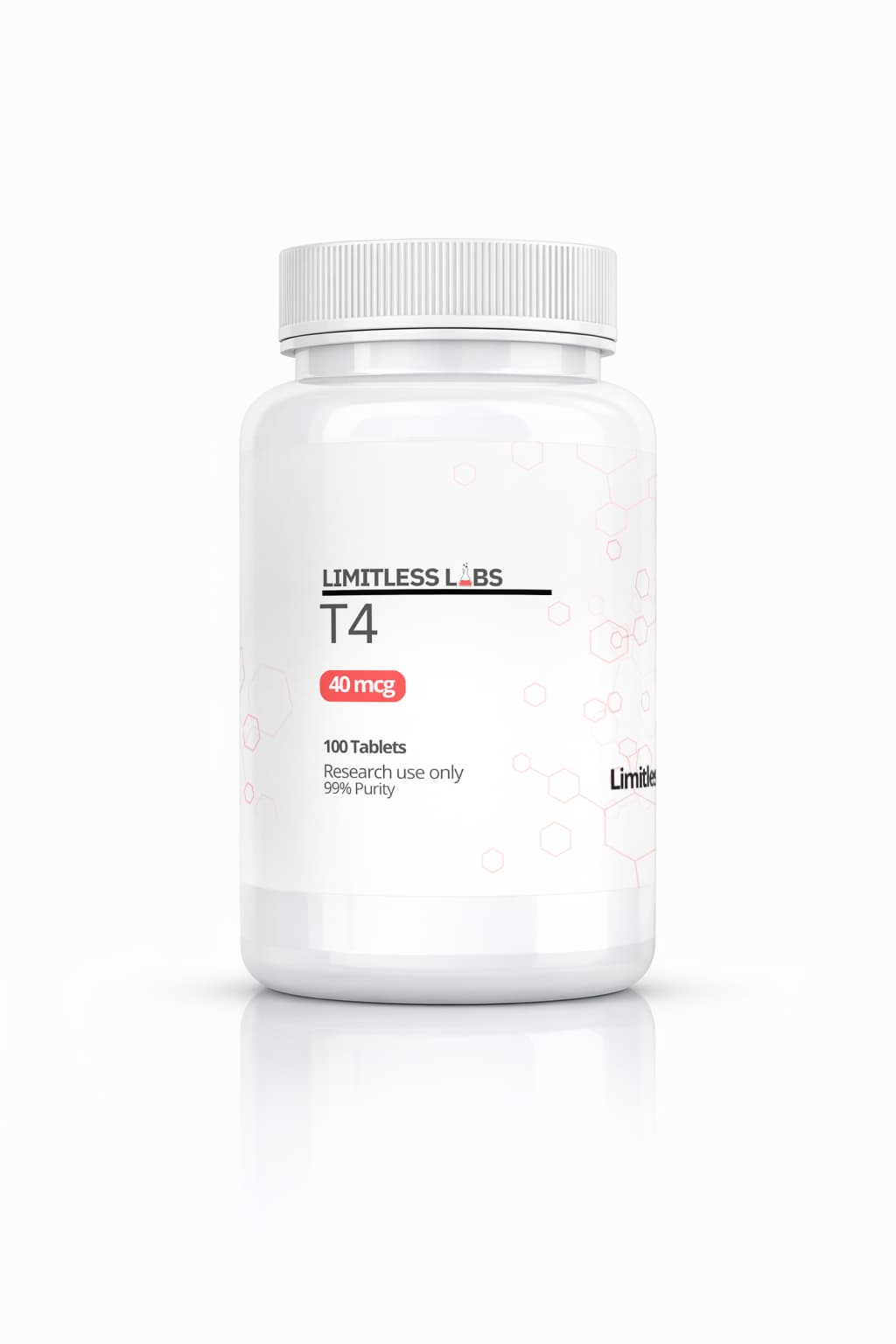 T4 Levothyroxine 40mcg x 100 tablets