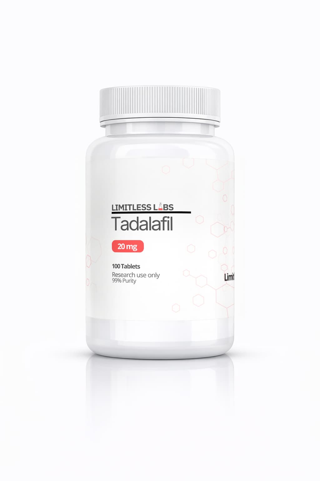Tadalafil 20mg x 100 tablets
